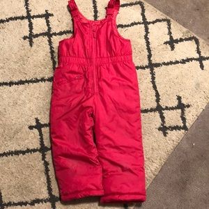 Pink Oshkosh B’gosh Snow Suit